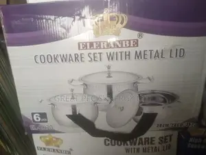 3 Sets Stainless Cookware Set - El 2630 (26,28,30cm)