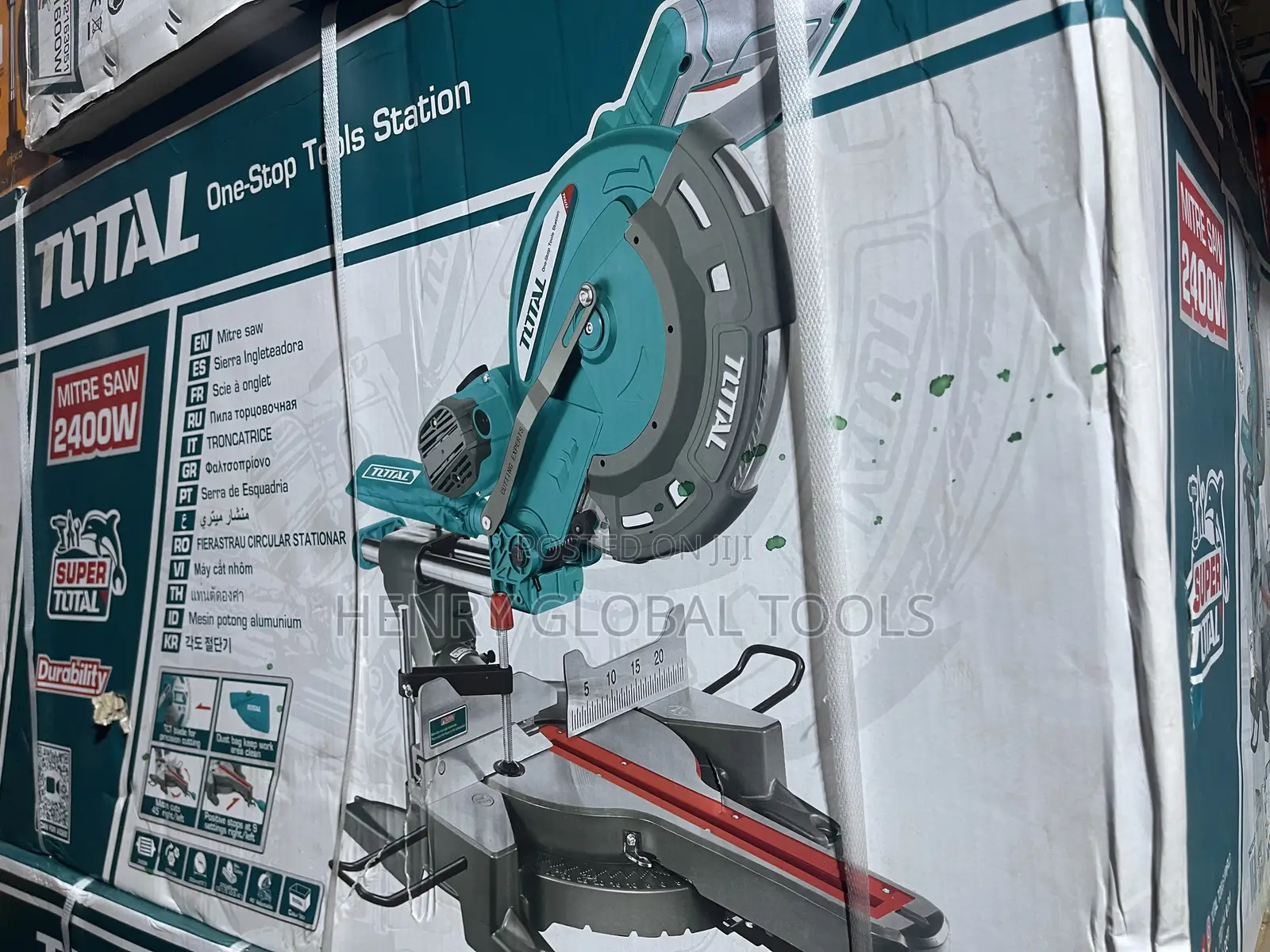2400w Total Industrial Sliding Mitre Saw Machine