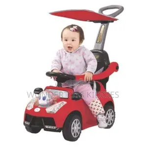 Ride-on Car With Canopy - Red