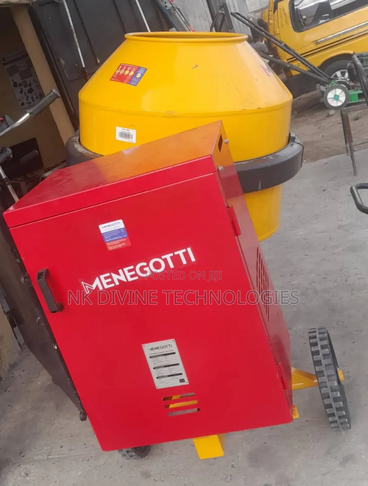 Concrete Mixer 400 Litres With Water Cooler Engine