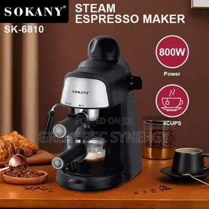 Sokany Steam Espresso Coffee Maker