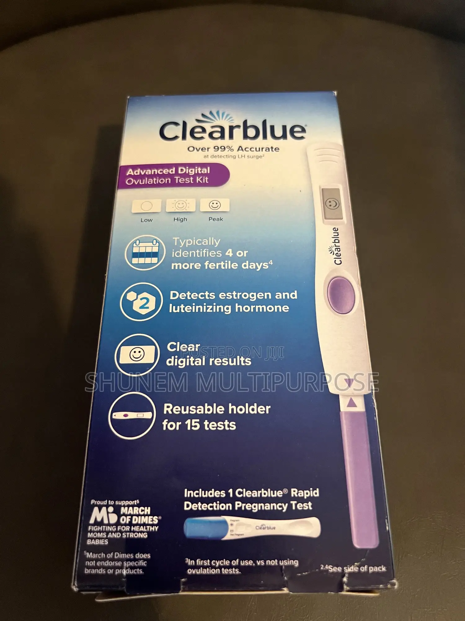 Clear Blue Advanced Digital Ovulation Test Kit