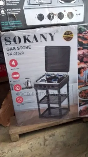 Sokany Two Step Gas Burner With Rack
