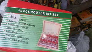 Router Bit Set 15pics 8mm