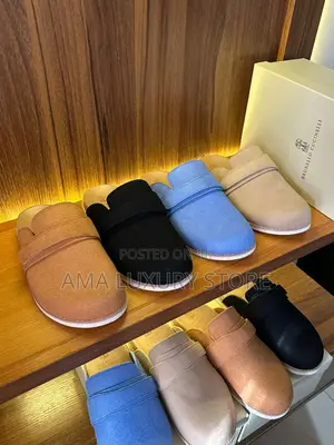 Brunello Cucinelli Luxury Designer Men's Mules