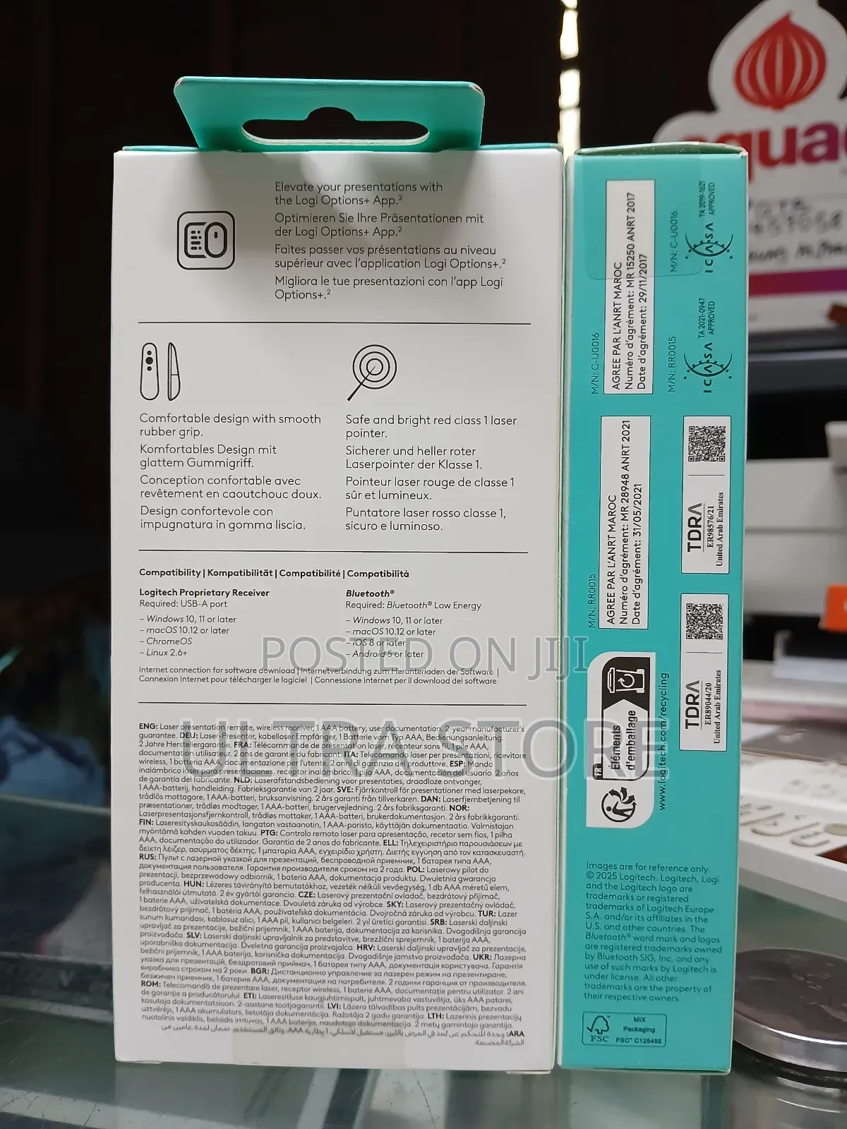 Logitech Laser Presentation Remote - R500