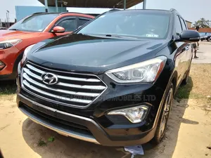 Hyundai Santa Fe Limited 4dr SUV AWD (3.3L 6cyl 6A) 2015 Black
