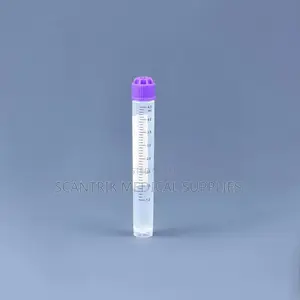 Cryotube With Internal Cap for Laboratory Efficiency and Safety