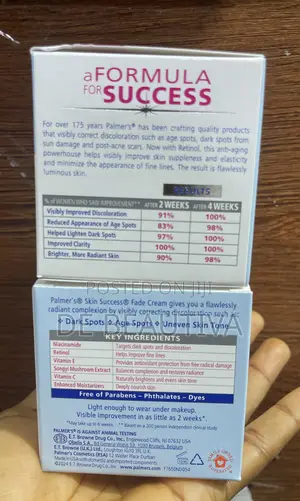 Palmer’S Skin Success Fade Cream 125g – Dark Spot Corrector