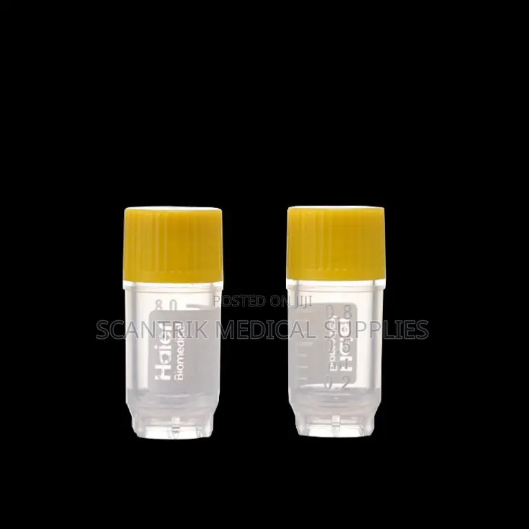 Cryotube With Internal Cap for Optimized Laboratory Workflow
