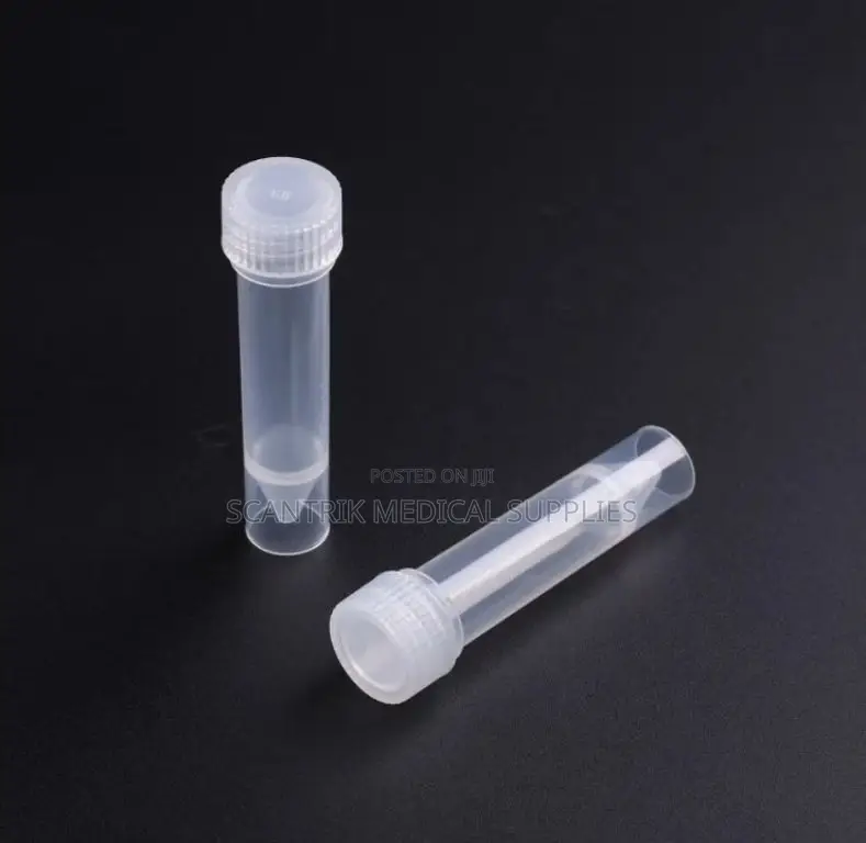 Cryotube With Internal Cap for High-Sensitivity Sample Protection