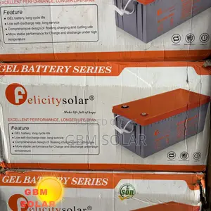 200ah 12v Felicity Solar Gel Battery