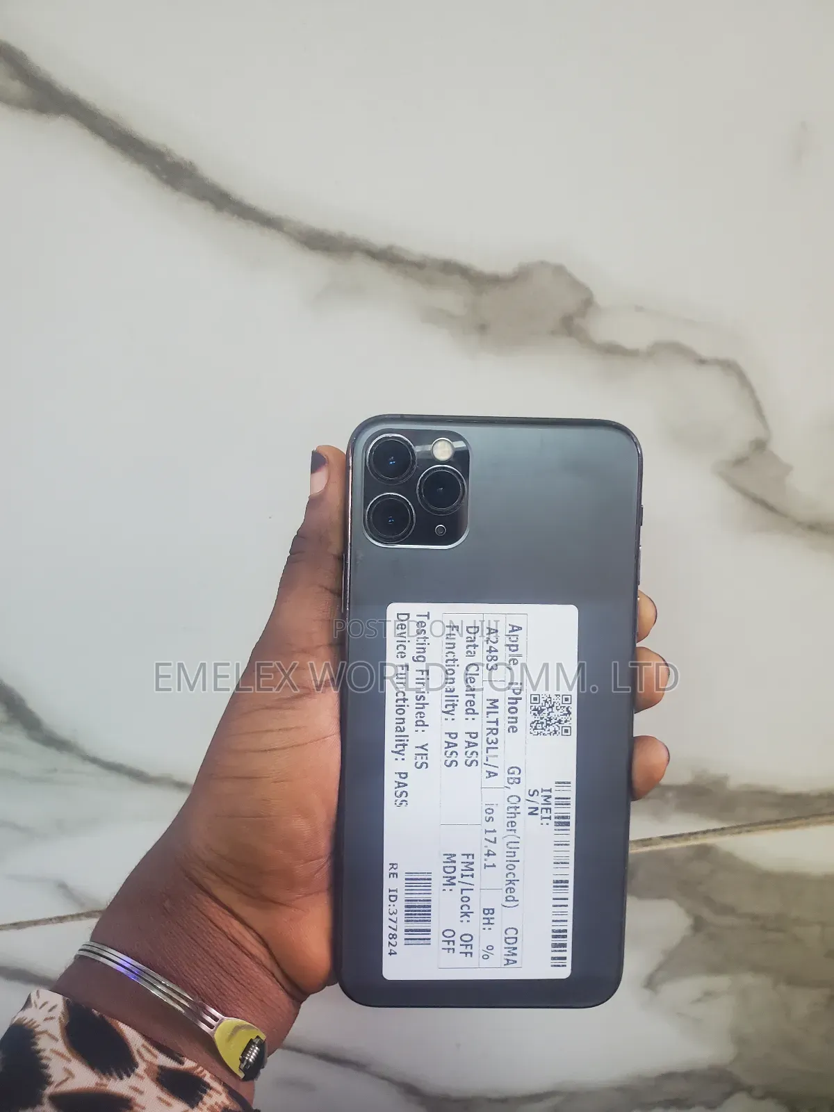 Apple iPhone 11 Pro Max 64 GB Black