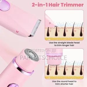 2-in-1 Electric Rechargeable Usb Charging, LCD Display Head Shaver