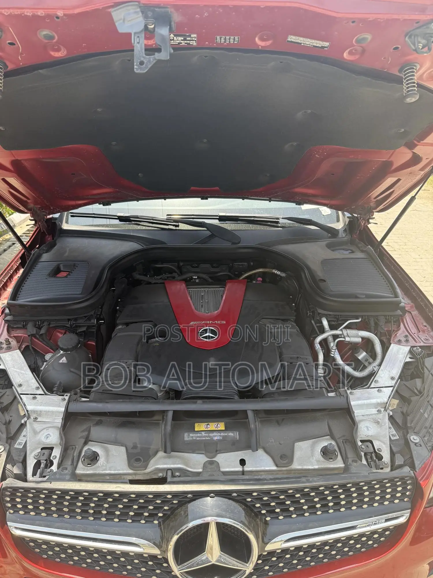 Mercedes-Benz GLC-Class 2018 Red