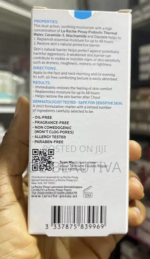 La Roche-Posay Toleriane Double Repair Face Moisturizer –40ml
