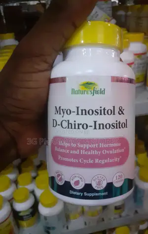 Nature's Field Myoinositol D- Chiro Inositol X 120 Capsules