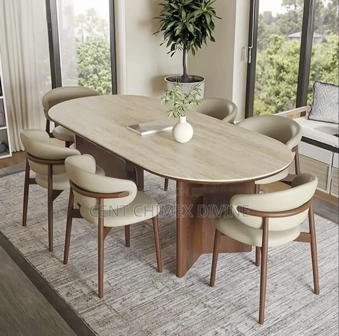 Solid Wood Dinning Set