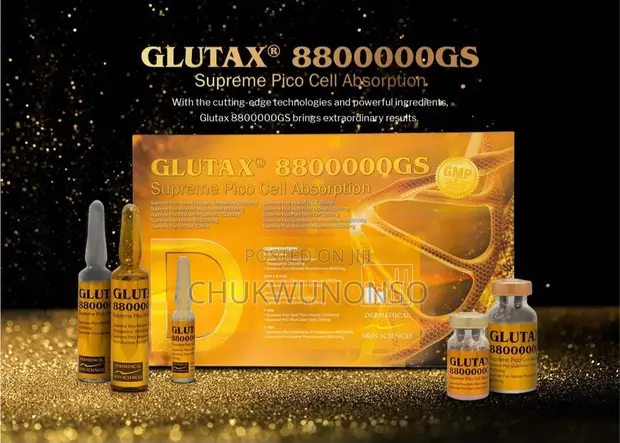 glutax glutathione injection brand 20000GR siRNA skin whitening Injections Transparent Transparent Glutax 8000Gz Glutathione