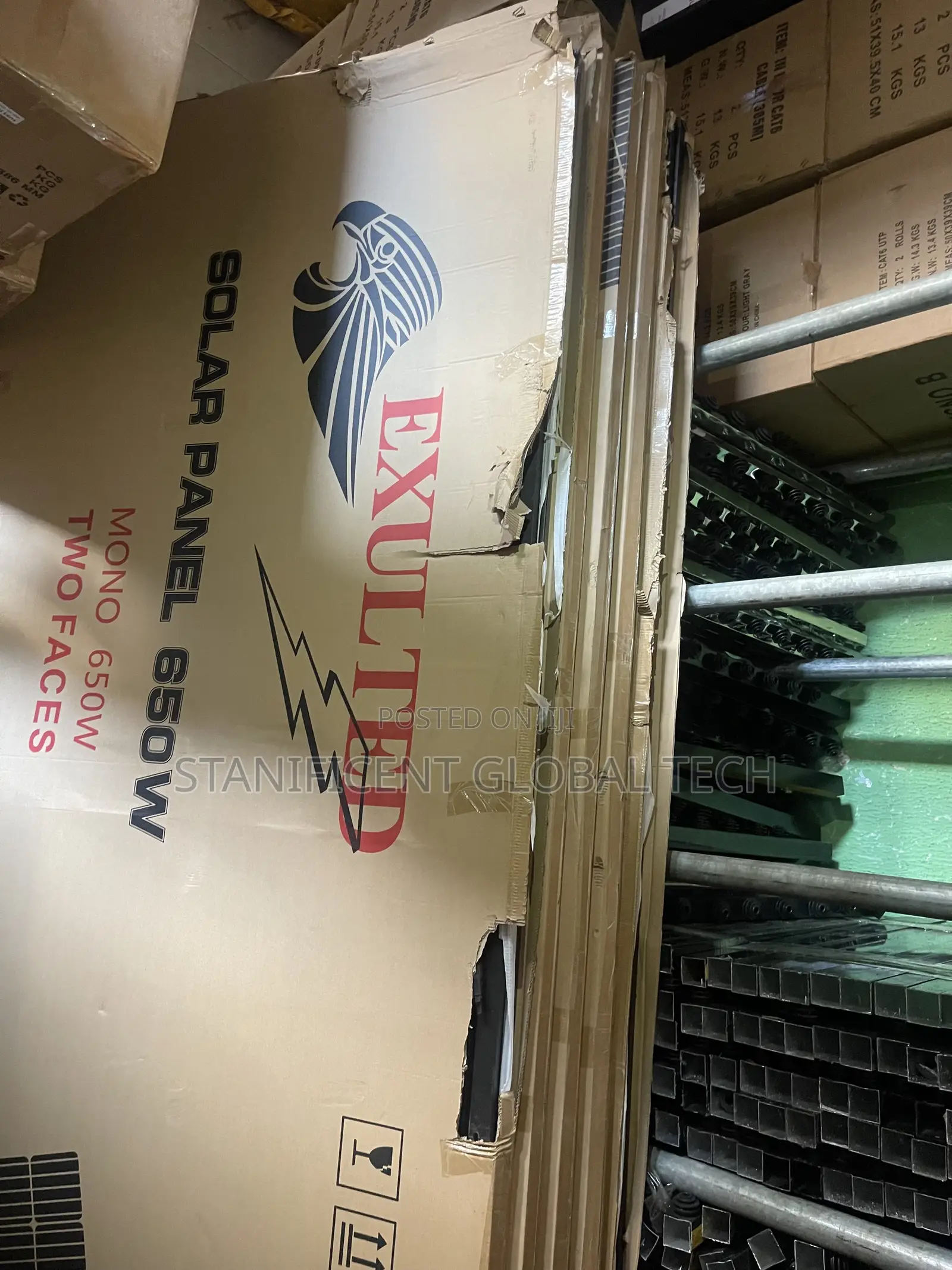 Exulted Mono 650watts Solar Panel