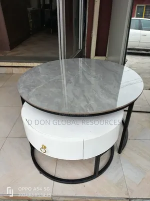 Stone Top Round Centre Table
