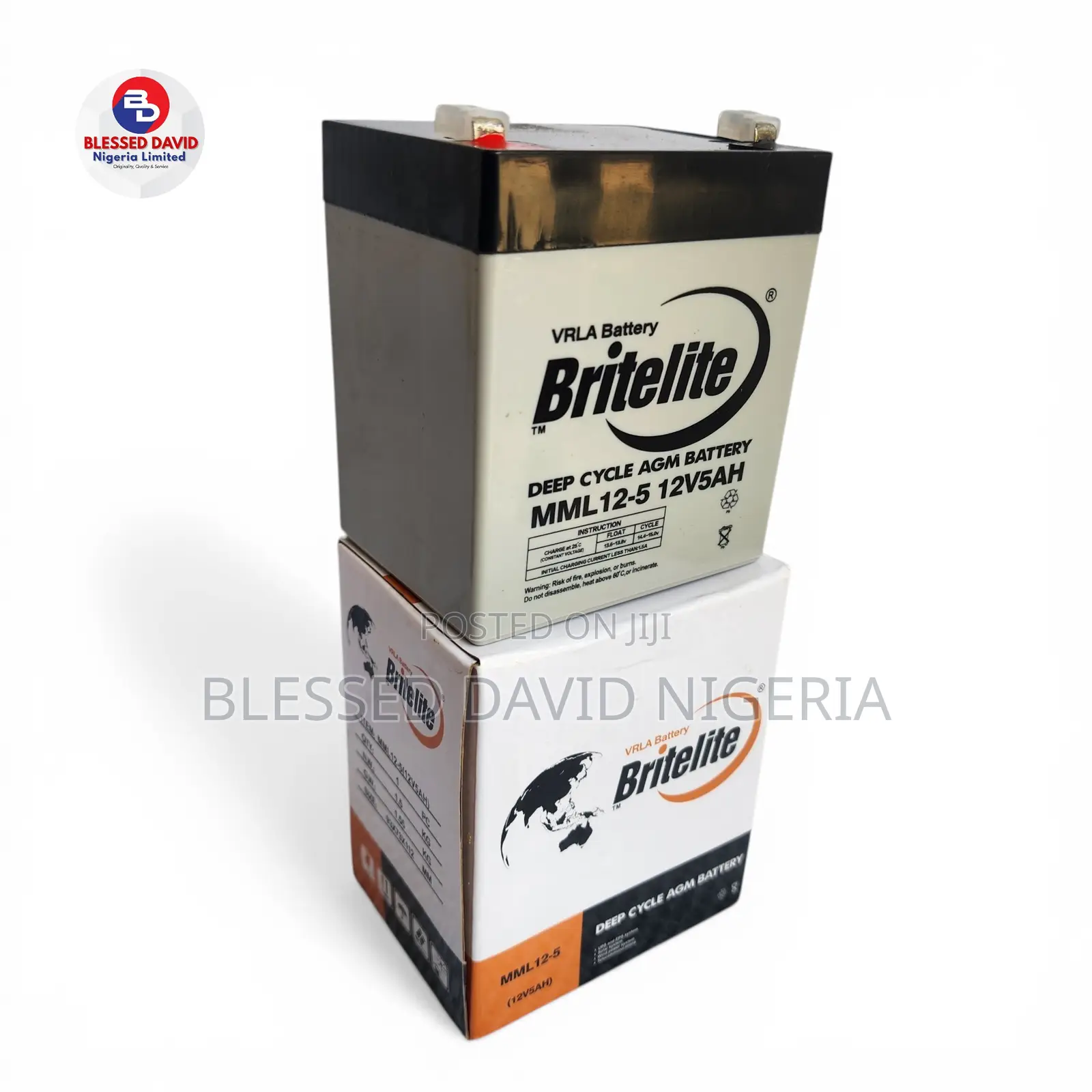 Britelite 12v 5ah Replacement Battery