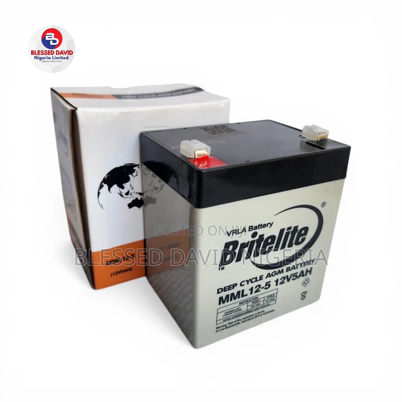 Britelite 12v 5ah Replacement Battery