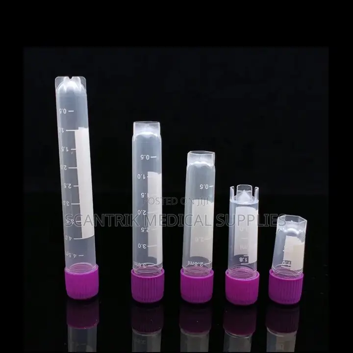 Cryotube With Internal Cap for Ultimate Sample Protection