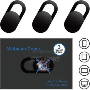 3pcs Webcam Front Camera Cover Slider Plastic Laptops iPhone Tablets