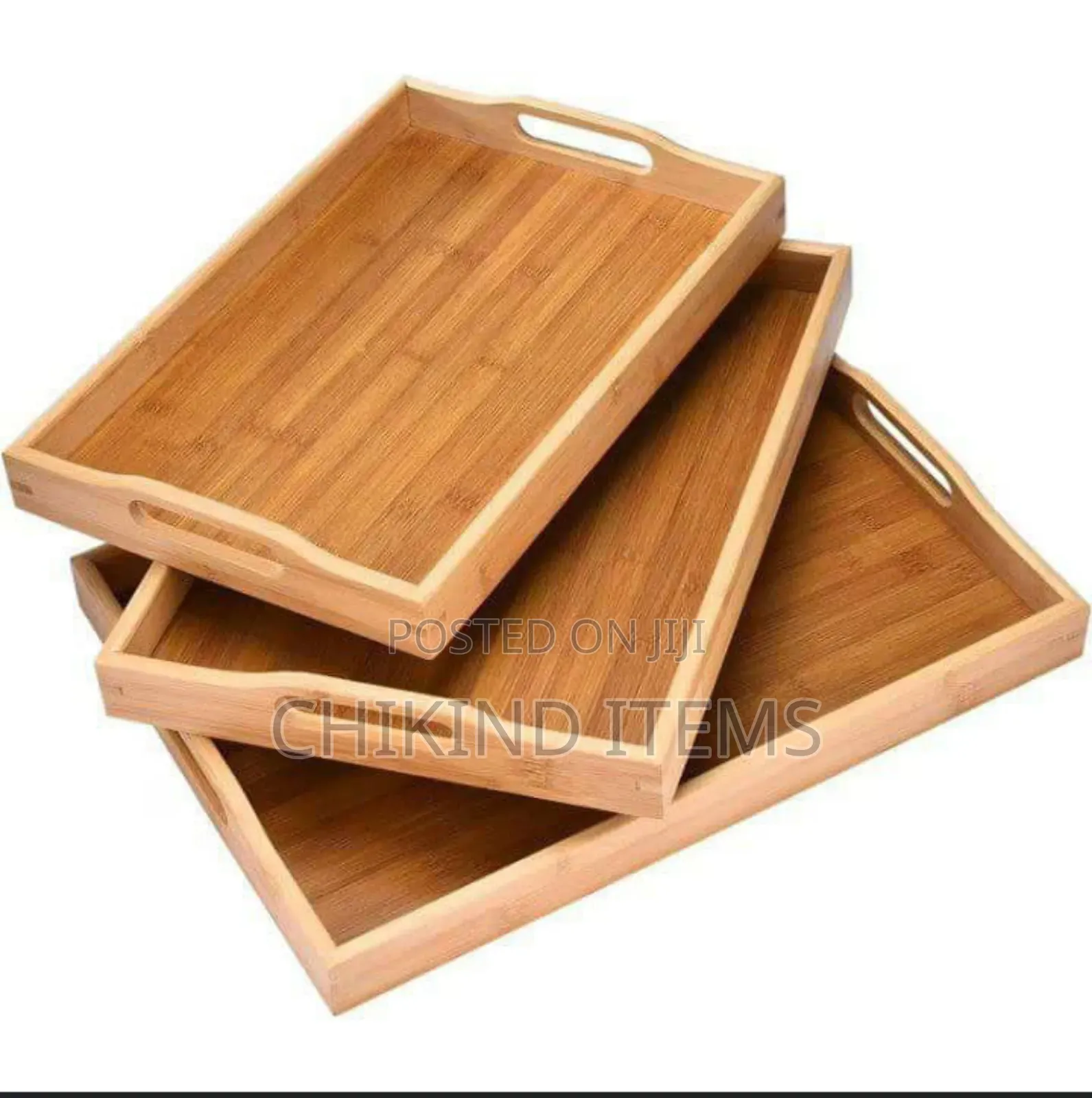 3 in 1 Wooden Tray
