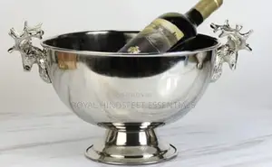 Quality Stainless Steel Deer Head Champagne / Wine Bowl