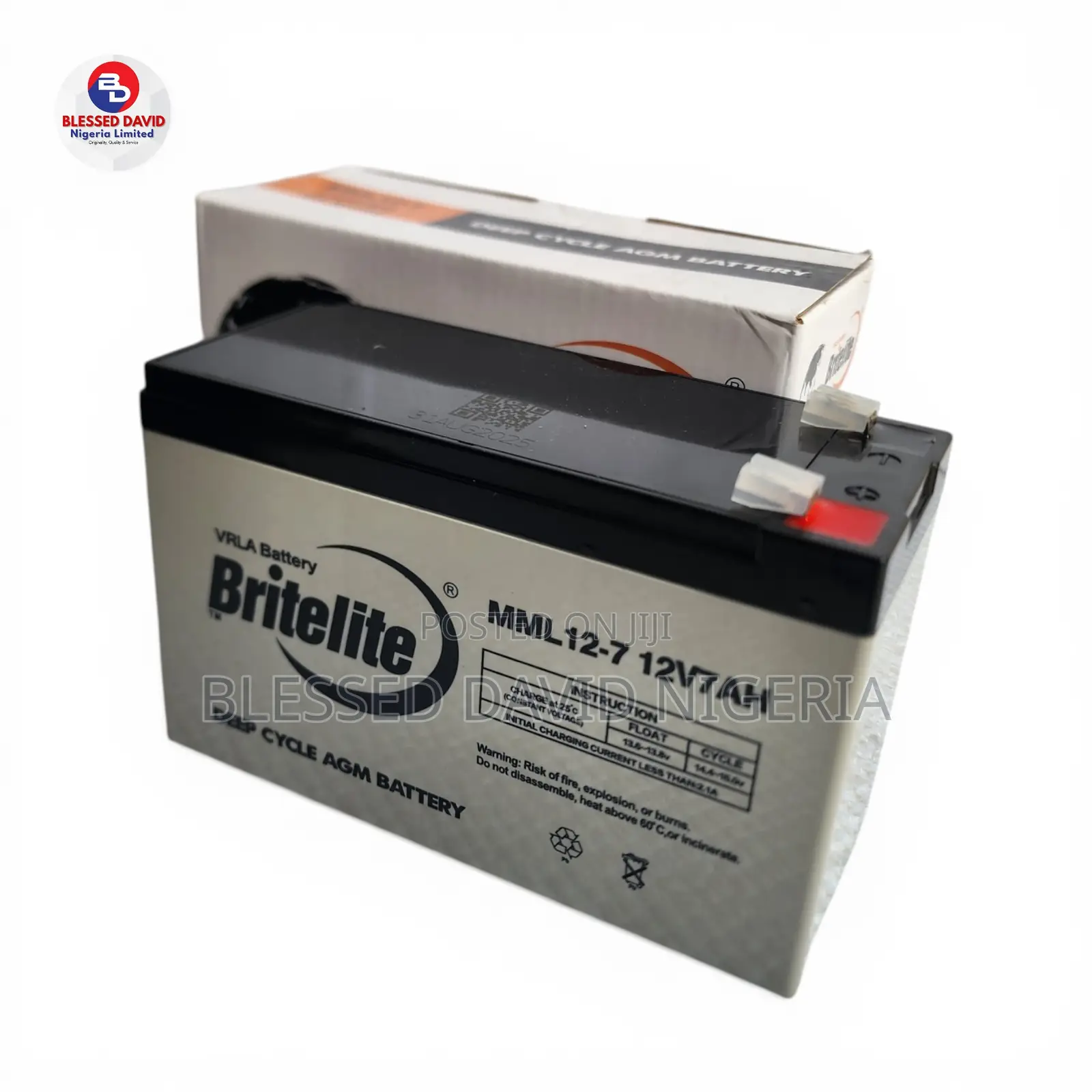 Britelite 12v 7ah Replacement Battery