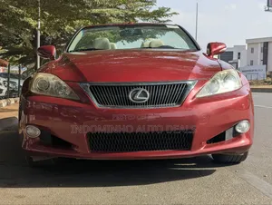 Lexus IS 250 C 2011 Red
