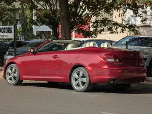 Lexus IS 250 C 2011 Red