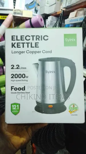Syinix Electric Kettle 2.2liters