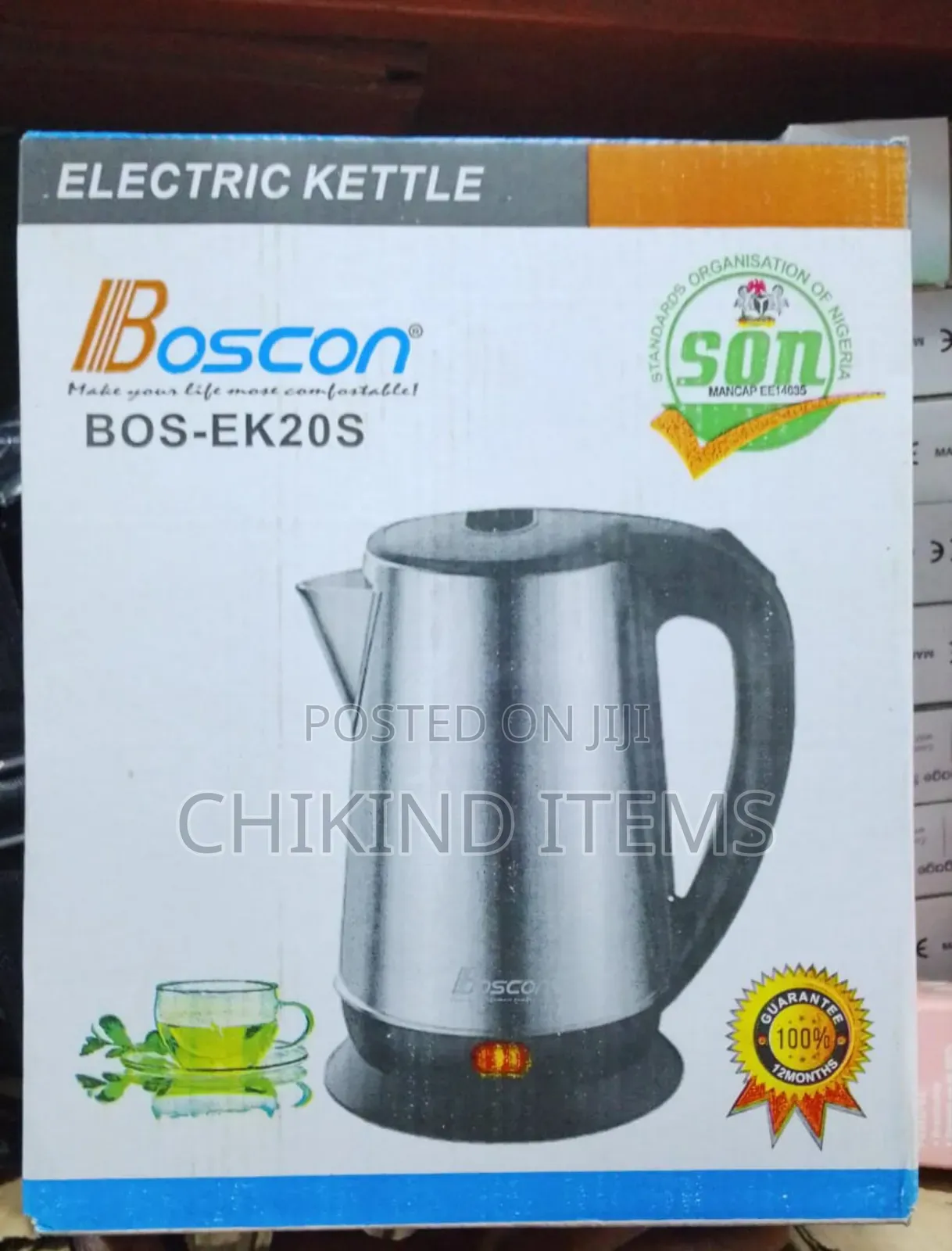 Boscon Kettle Electric 2l