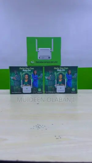 Glo 4g Router With Free 120gb Data and Back Up Battery