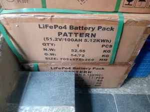 Solar Pattern 5.12 KWH 51.2v Lithium Ion Battery