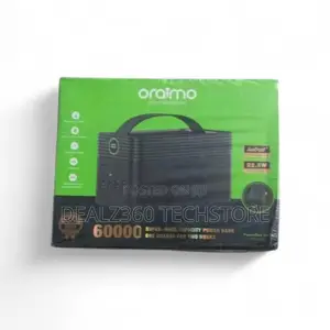 Oraimo 60000mah Power Bank –Super Fast 22.5w Charging, Long-Lasting
