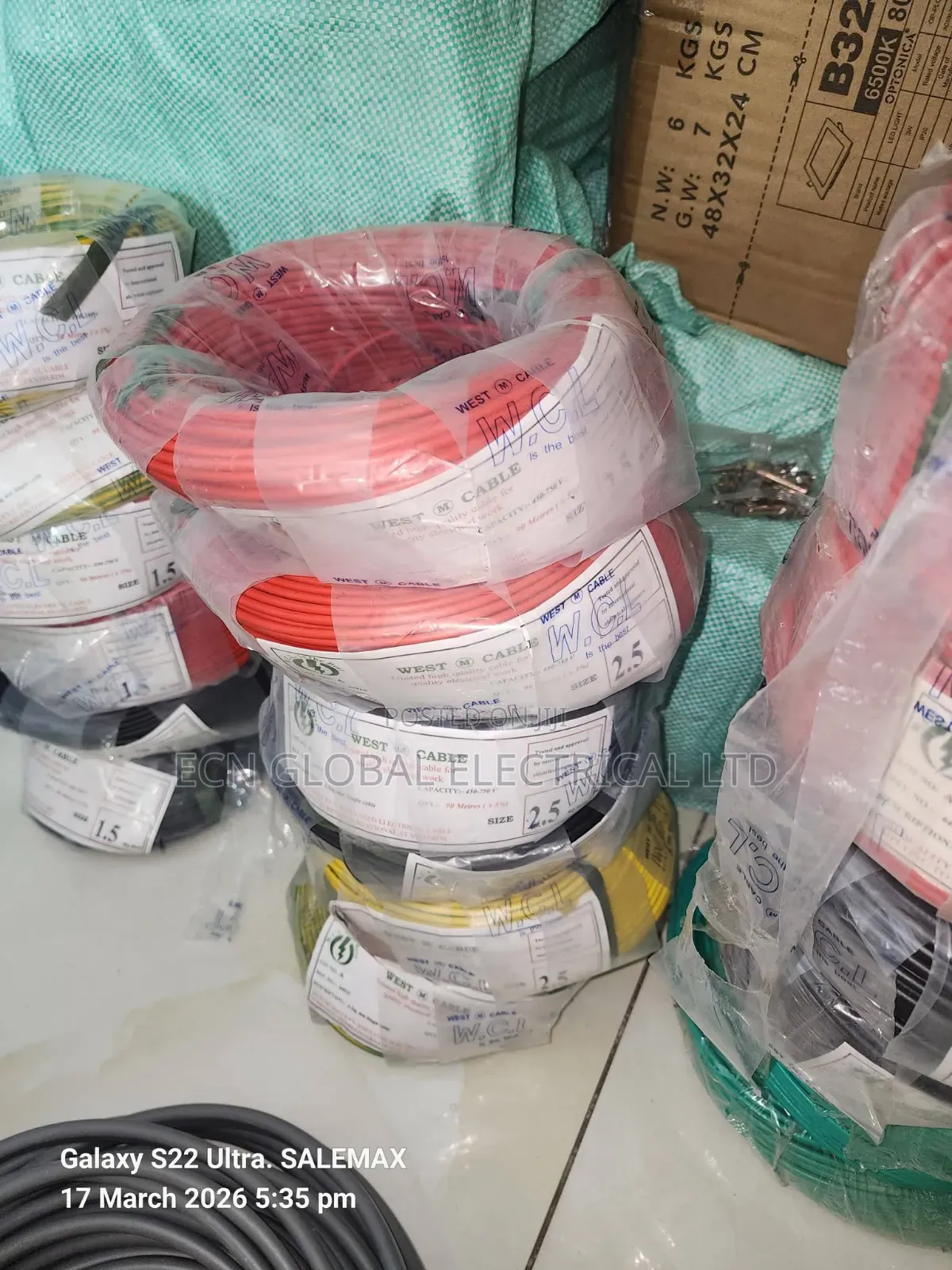4mm Single Core Cable – Pure Copper Electrical Wire