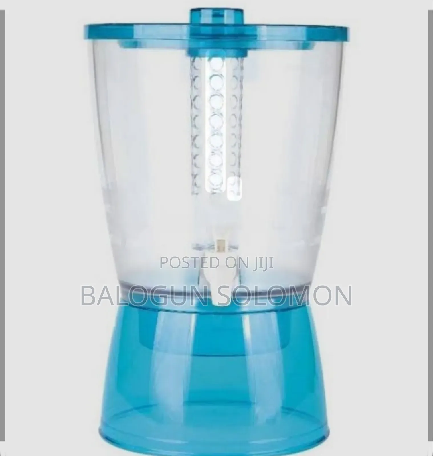 Manual Beverage Dispenser With Tap (Juice/Water Infuser Container)