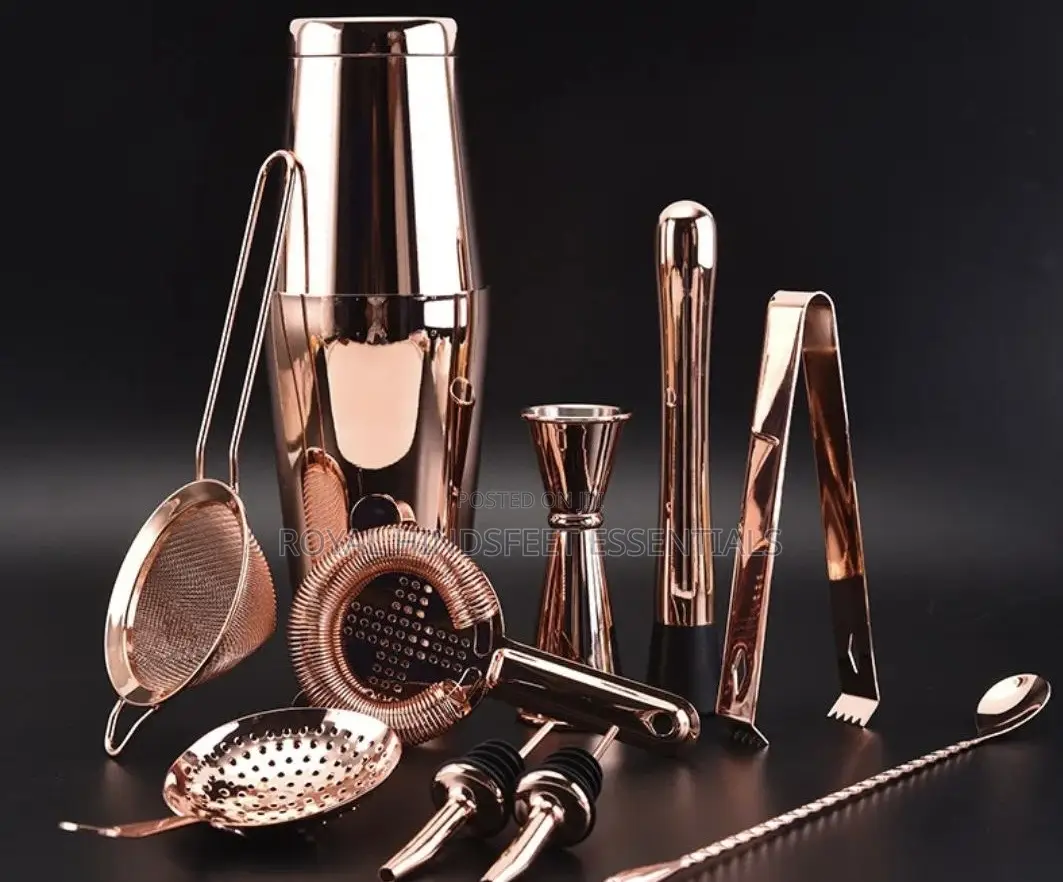10pcs Stainless Steel Bartender Tools