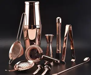 10pcs Stainless Steel Bartender Tools