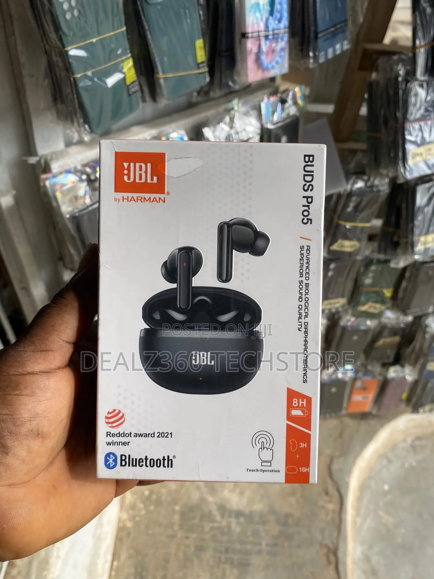 JBL Buds Pro5 Wireless Earbuds – Deep Bass