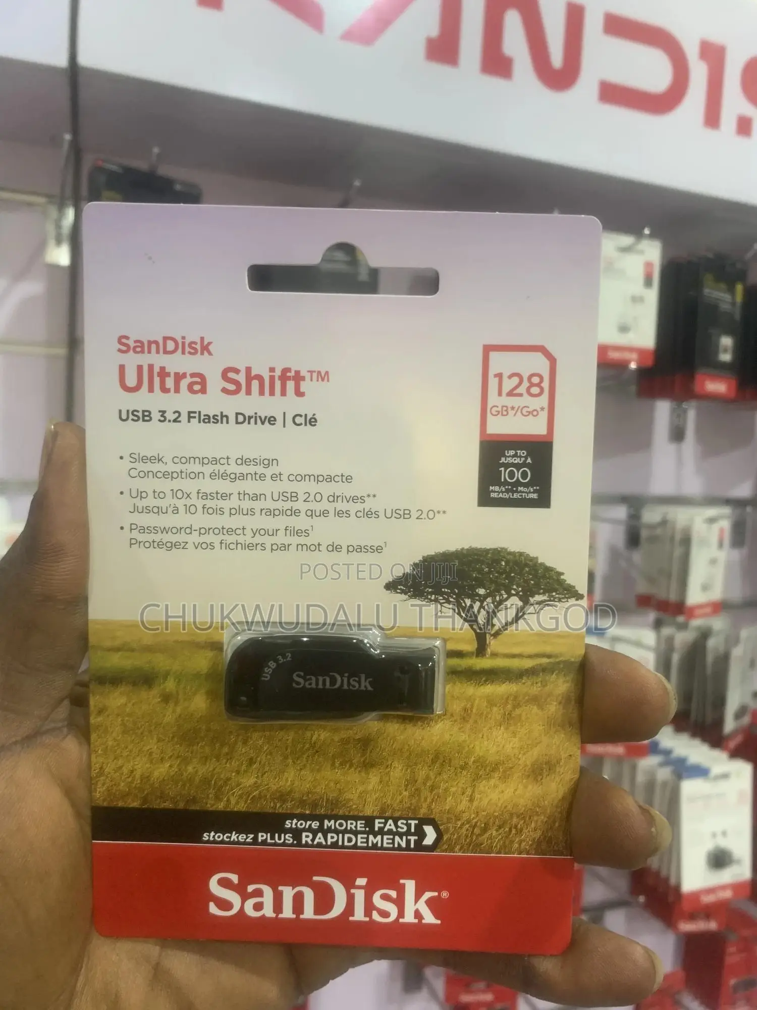 Sandisk 128gb Cruzer Blade Usb Flash Drive