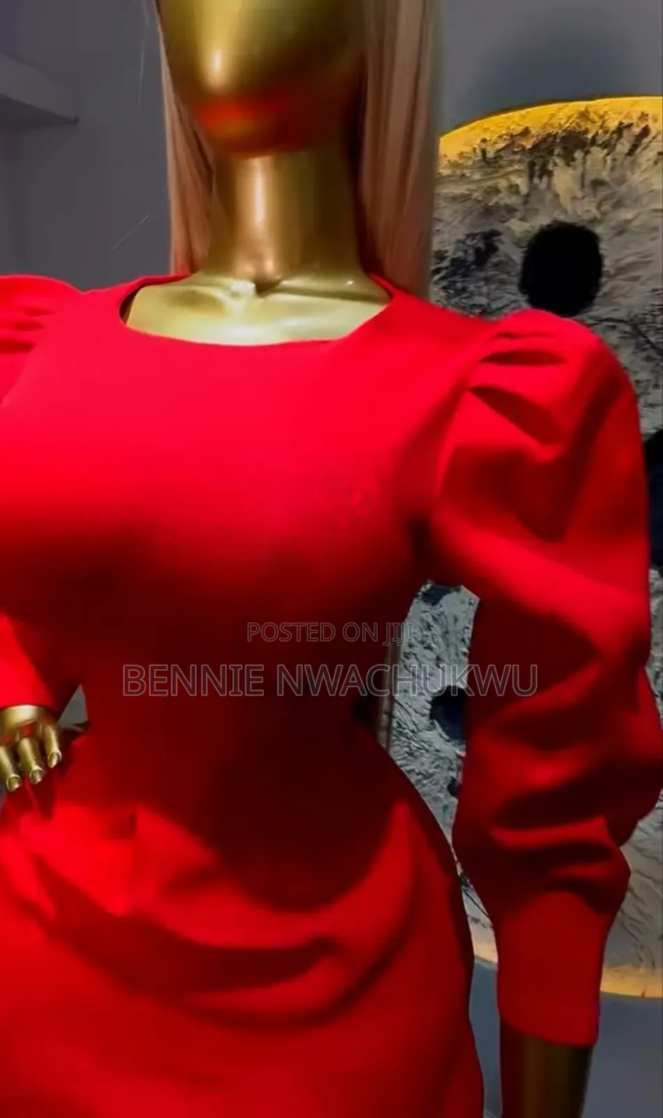 Red Short Dinner Gown Size10/12