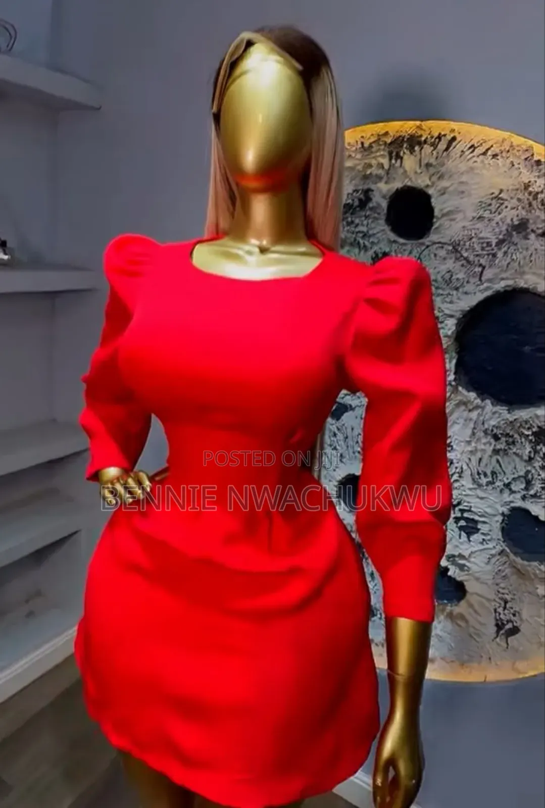 Red Short Dinner Gown Size10/12