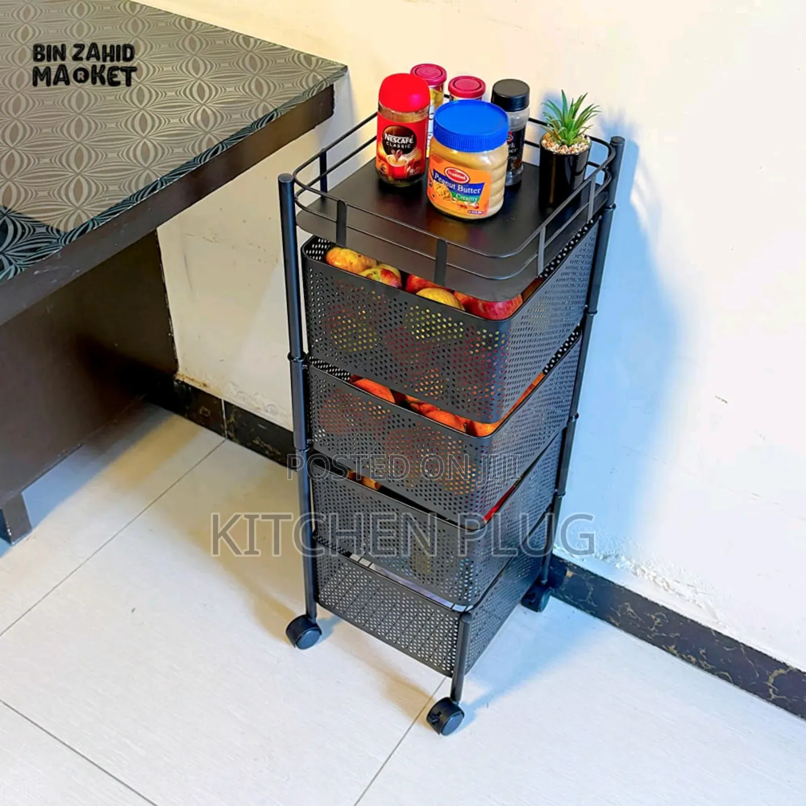 Rotating Multi-layer Storage Rack