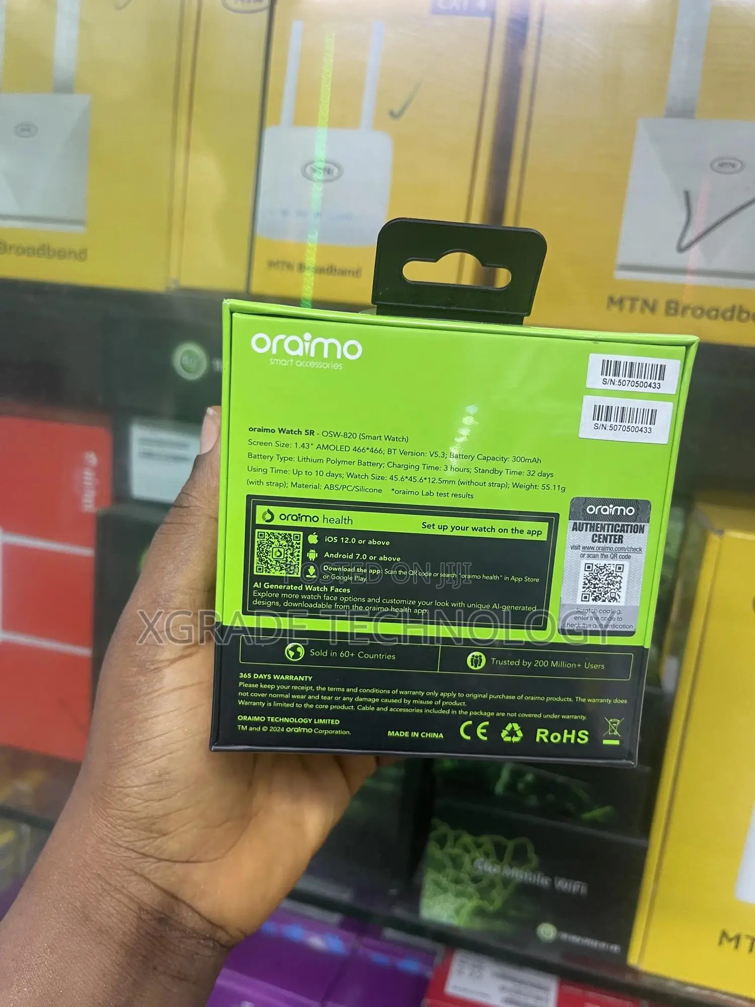 Oraimo Watch