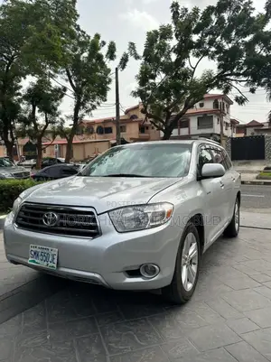 Toyota Highlander Limited 2008 Silver
